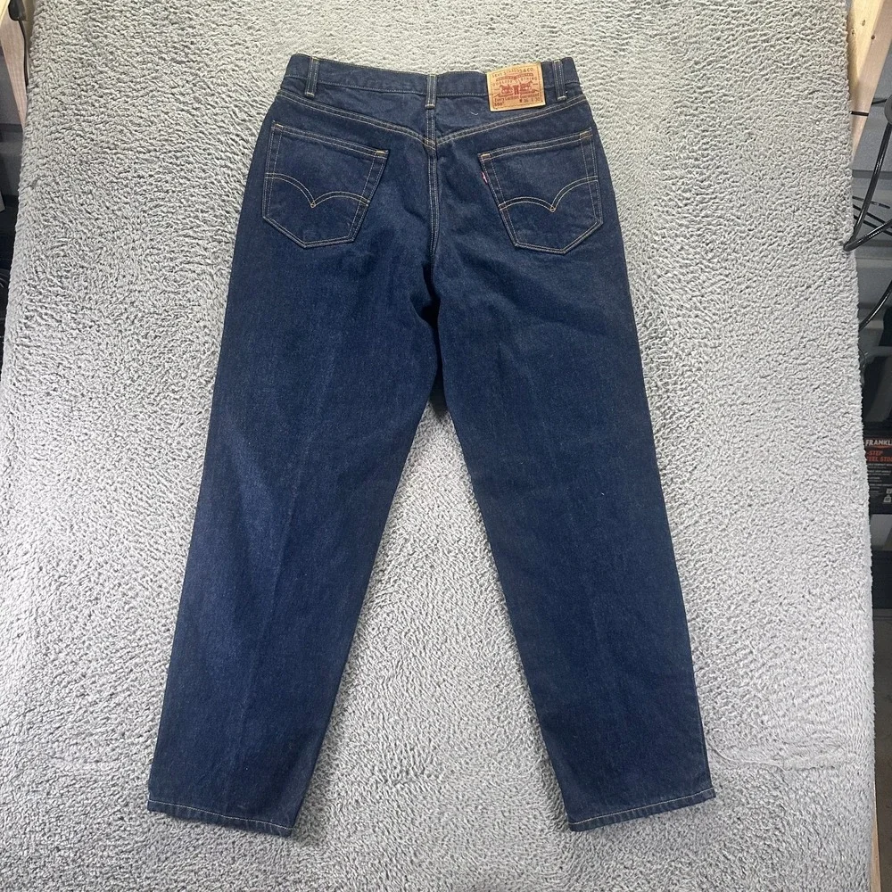 Vintage Levi's 550 Jeans Mens 36x30 Blue Cotton Denim Straight Relaxed Fit USA